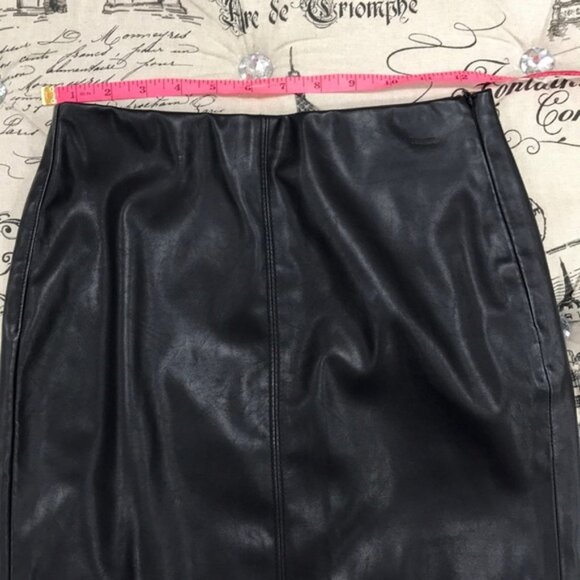 BLANKNYC Denim Faux Leather Pencil Skirt - Picture 5 of 7